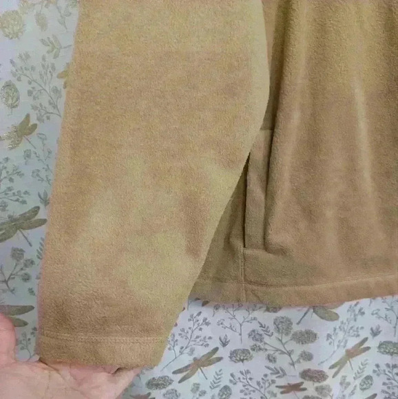 St. John's Bay Men's Fleece Pullover Sweater Brown Gray Jacket Heavy Coat XL - Picture 6 of 11